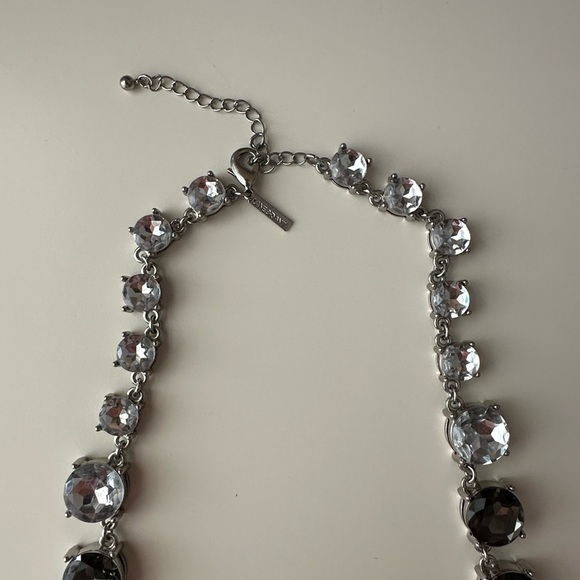 Lane Bryant Black and Silver Statement Necklace - Picture 7 of 9